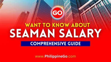 Seaman Salary Guide in Philippines .